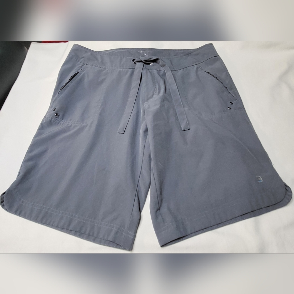Women's shorts by Free Country. Grey- Blueish.  So soft.
